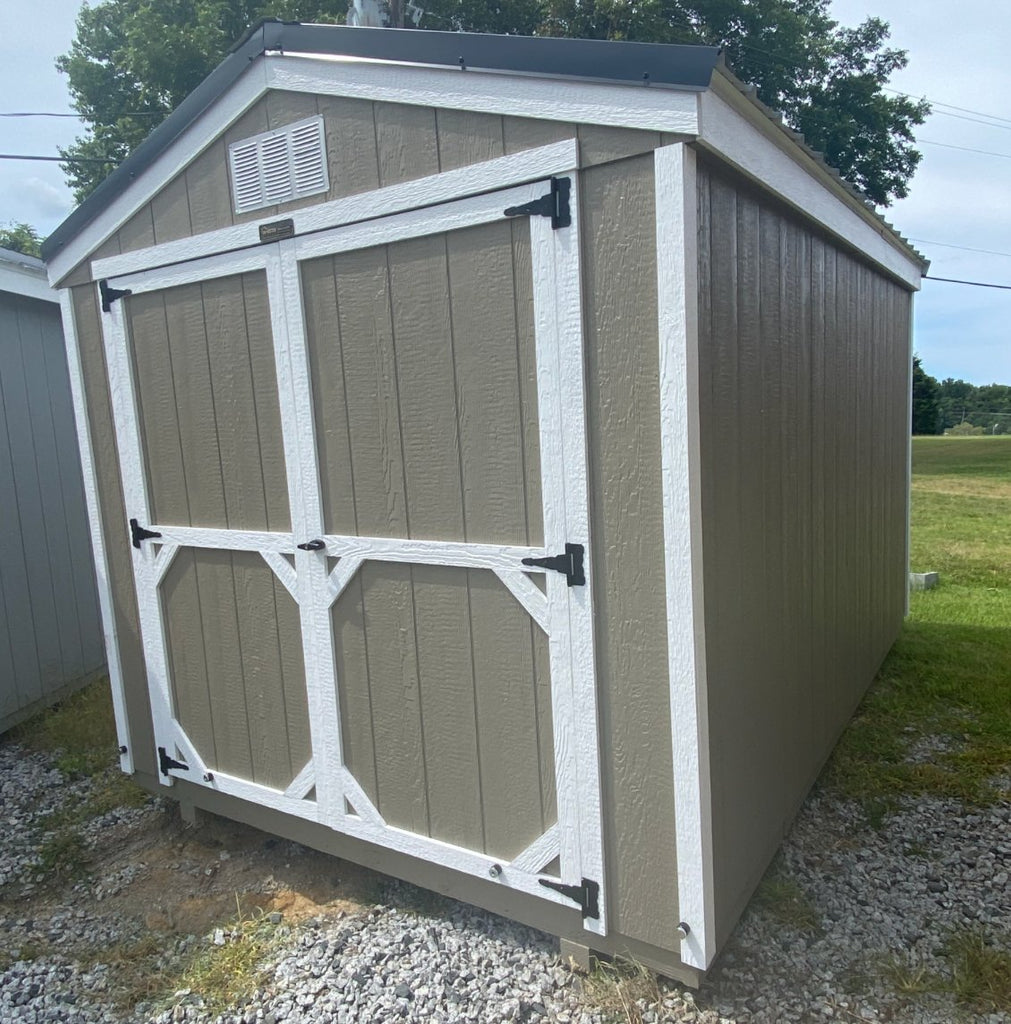 8x12 Workshop Stock #AASH26238023 - Homestead Buildings & Sheds