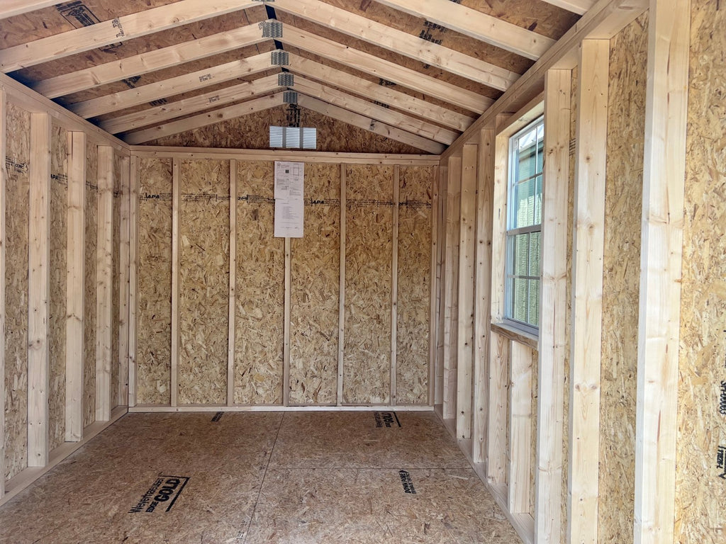 8x12 Workshop Stock #WH25445122 - Homestead Buildings & Sheds