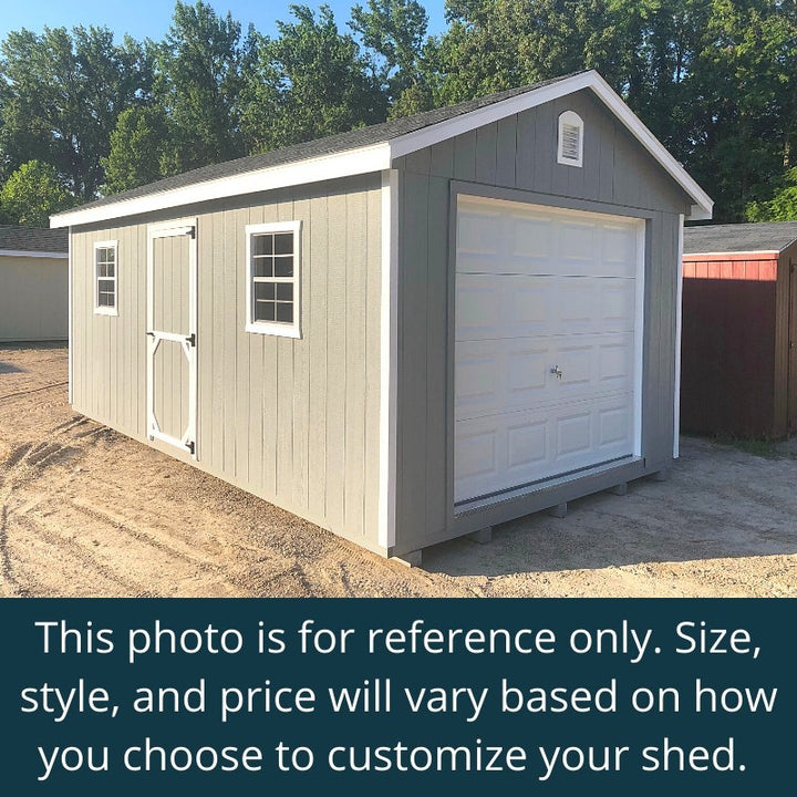 DESIGN YOUR OWN: Homestead A-Frame Garage - Homestead Buildings & Sheds