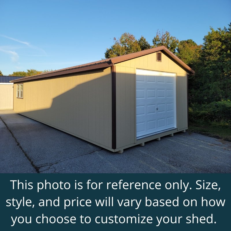 DESIGN YOUR OWN: Homestead A-Frame Garage - Homestead Buildings & Sheds