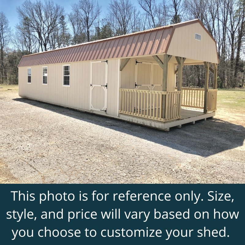 DESIGN YOUR OWN: Homestead High Barn Cabin - Homestead Buildings & Sheds