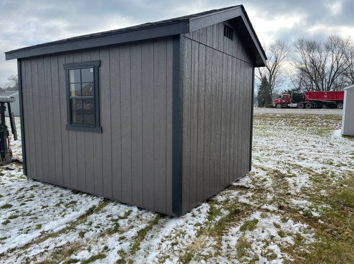INDIANA: 10x12 Deluxe A-Frame Stock #IN26686423 - Homestead Buildings & Sheds