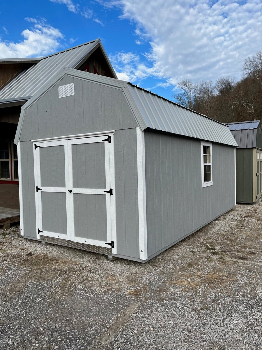 OHIO: 10x20 Deluxe High Barn Stock #AABP26393223 - Homestead Buildings & Sheds