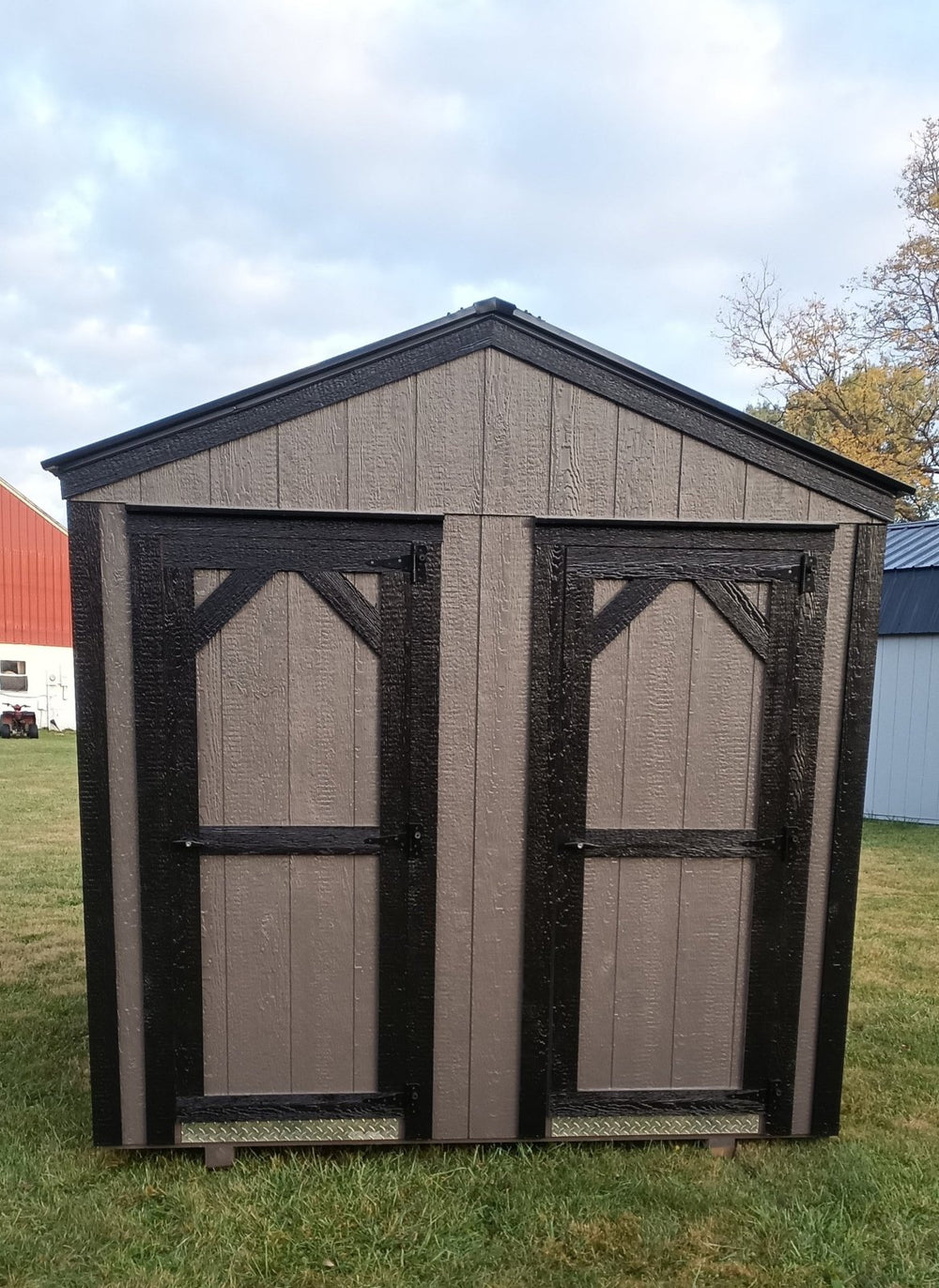 OHIO: 8x12 Dog Kennel Stock #OH26498123 - Homestead Buildings & Sheds